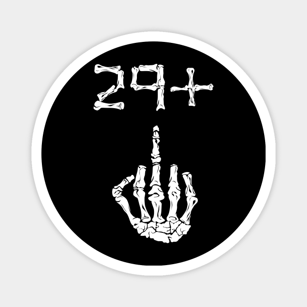 29+ Middle Finger Birthday Party Bday Magnet by Shirtbubble
